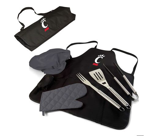 Oniva NCAA BBQ Apron Tote Pro Grill Set — View 30