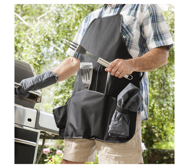 Oniva NCAA BBQ Apron Tote Pro Grill Set — View 138