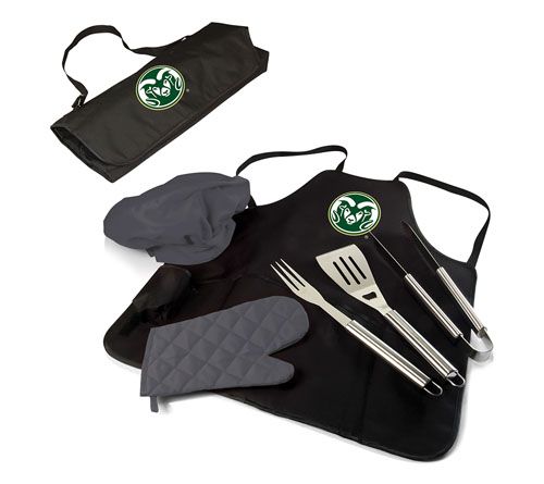 Oniva NCAA BBQ Apron Tote Pro Grill Set — View 34