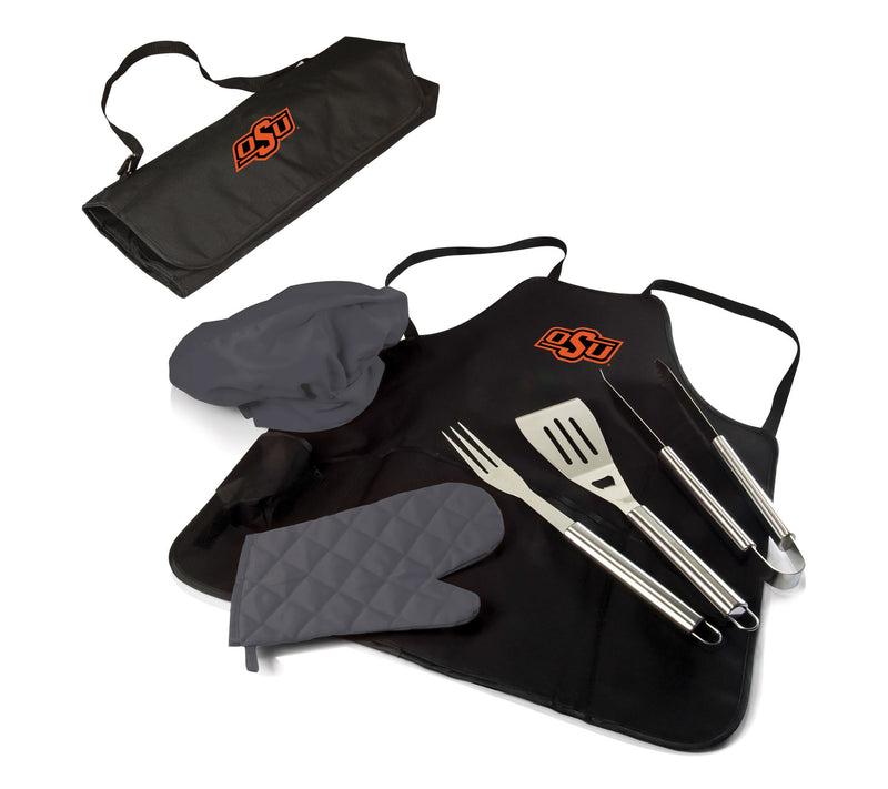 Oniva NCAA BBQ Apron Tote Pro Grill Set — View 87