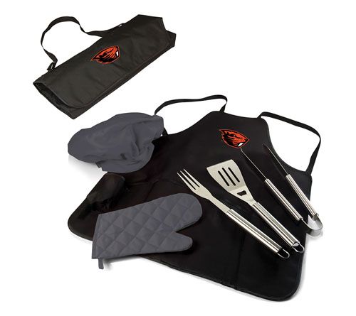 Oniva NCAA BBQ Apron Tote Pro Grill Set — View 90