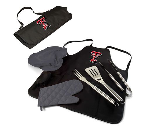 Oniva NCAA BBQ Apron Tote Pro Grill Set — View 104