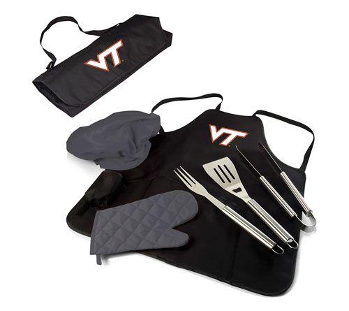 Oniva NCAA BBQ Apron Tote Pro Grill Set — View 120