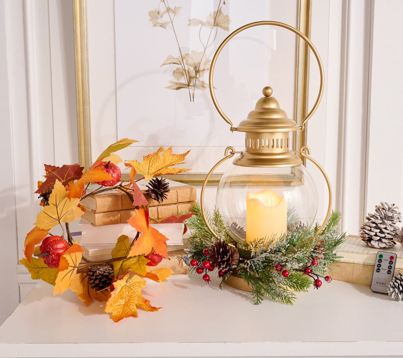 Home Reflections Indoor/Outdoor 16" Hanging Lantern — View 16