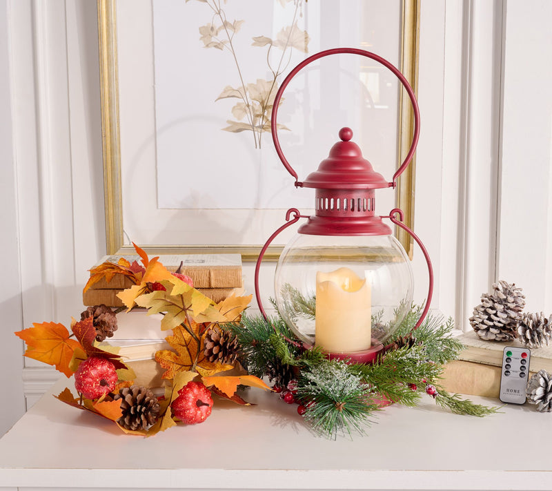 Home Reflections Indoor/Outdoor 16" Hanging Lantern — View 20