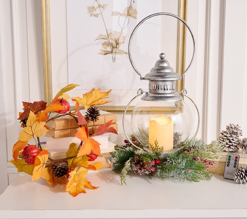Home Reflections Indoor/Outdoor 16" Hanging Lantern — View 22