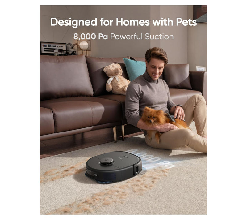 eufy X10 Pro Omni Robot Vacuum w/ Mop & Auto-Empty Station — View 3