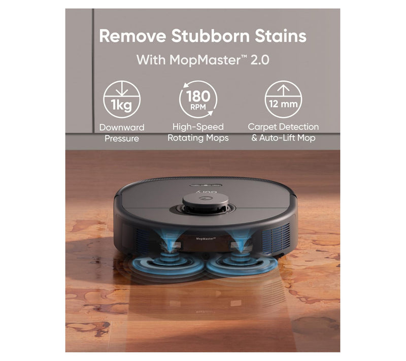 eufy X10 Pro Omni Robot Vacuum w/ Mop & Auto-Empty Station — View 4