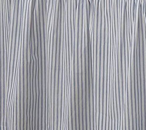 Laura Ashley Classics Blue King Bedskirt Ruffled — View 4