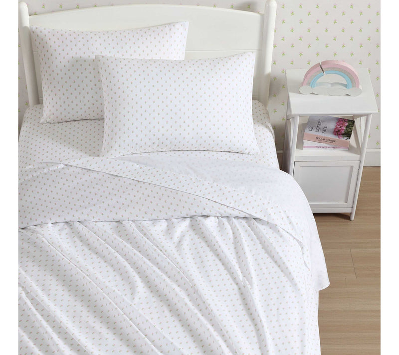 Laura Ashley Wood Violet Twin Xl Sheet Set — View 6
