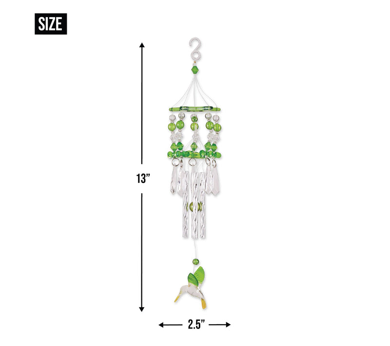 Zingz & Thingz Hummingbird Wind Chimes — View 7