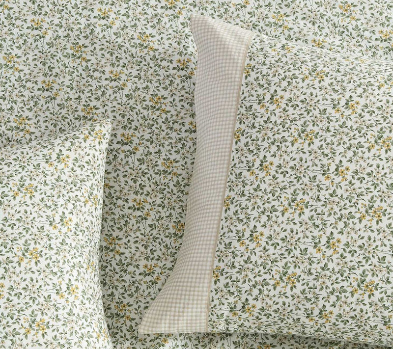 Laura Ashley Tierney Green Twin Sheet Set — View 3