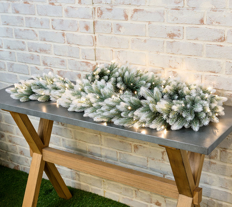 Bethlehem Lights Grand Radiance 6' Garland with 3-in-1 LEDs — View 8