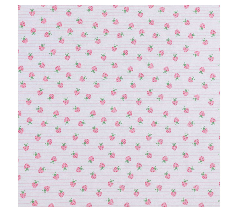 Laura Ashley Sweet Lady Bugs Pink-Green Twin XlSheet Set — View 6