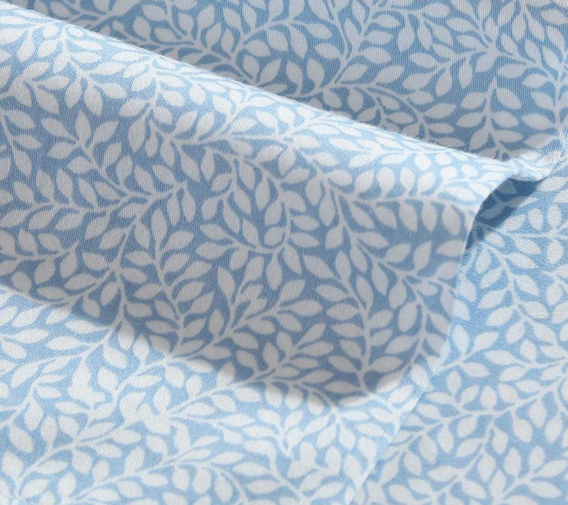 Laura Ashley Little Vines Blue-White King SheetSet — View 3