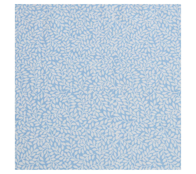 Laura Ashley Little Vines Blue-White King SheetSet — View 5