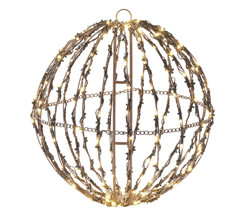 Grandin Road 20" Indoor/Outdoor 3D Illuminated Foldable Sphere — Main view