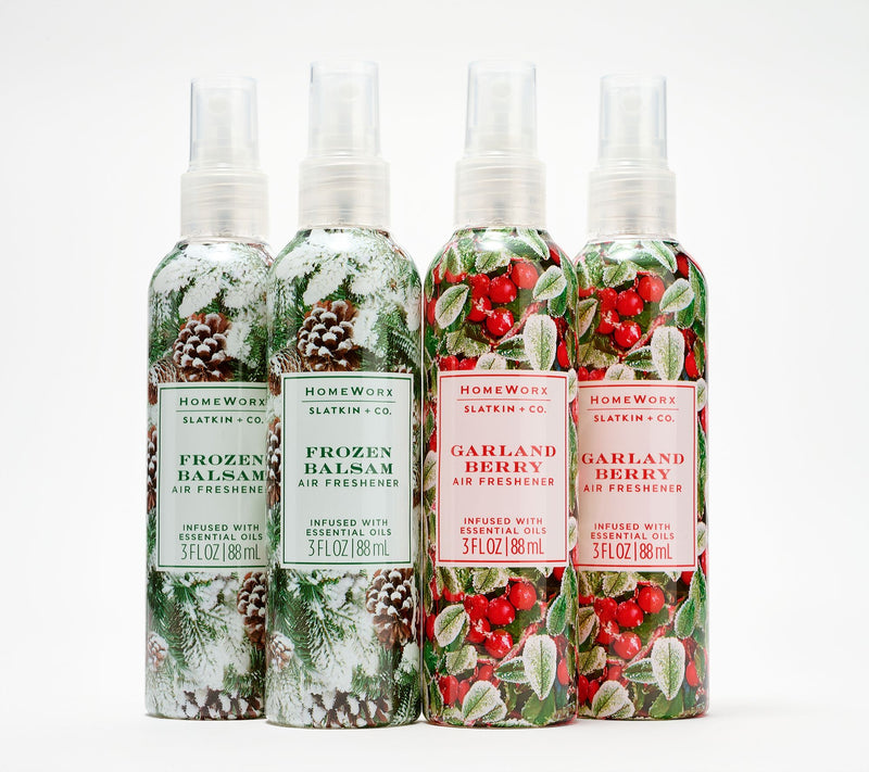 HomeWorx by Slatkin + Co. S/4 Travel Size Air Freshner Sprays — Main view