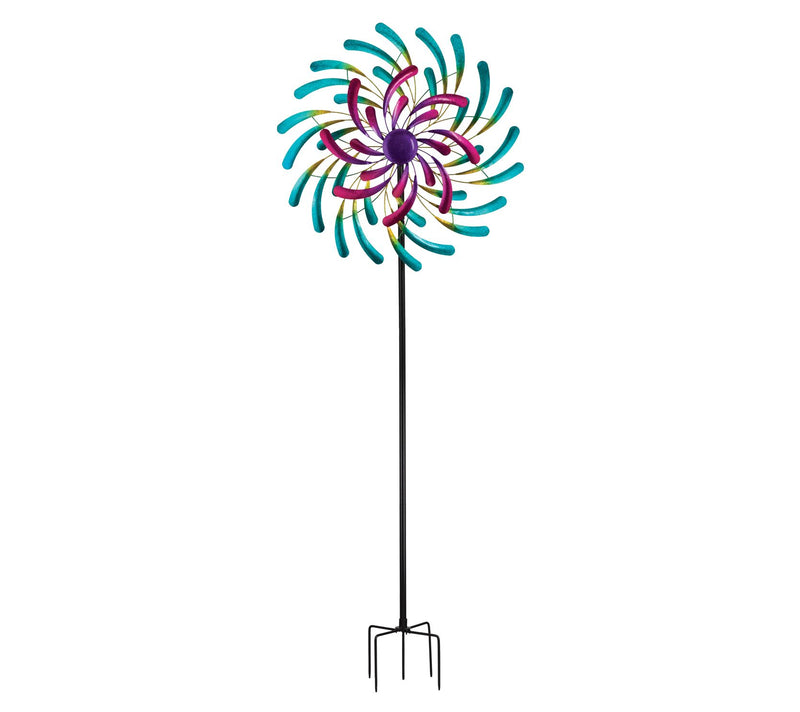 Regal Art & Gift 32" Wind Spinner Stake - Wave — View 3