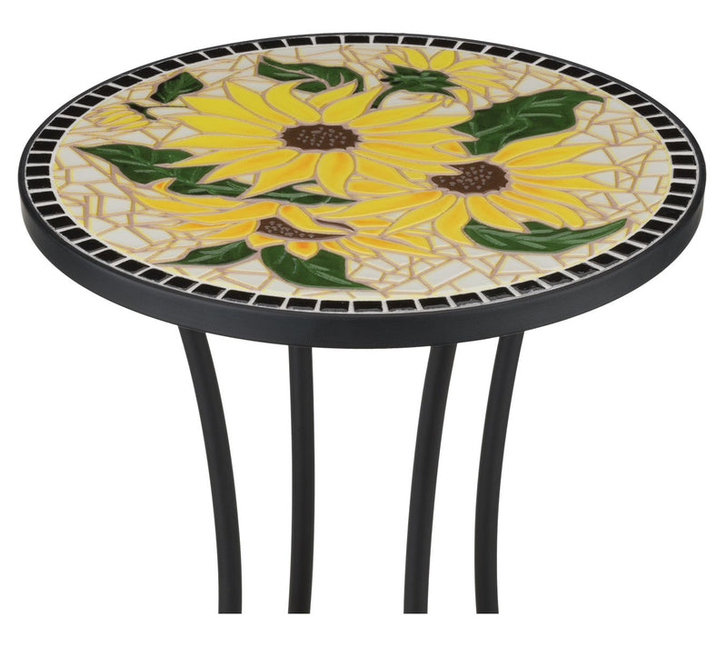 Regal Art & Gift Mosaic Plant Stand - Sunflower — View 6