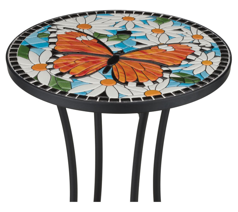 Regal Art & Gift Mosaic Plant Stand - Butterfly — View 6