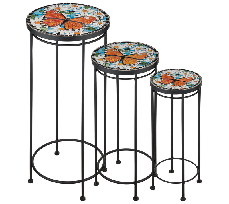 Regal Art & Gift Plant Stand Tall Set/3 - Butterfly — Main view