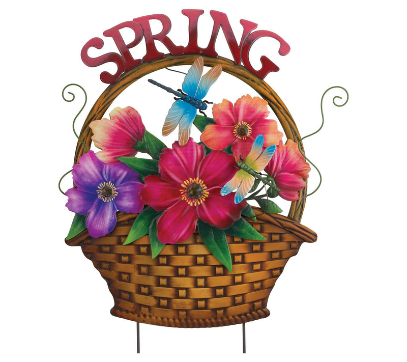 Regal Art & Gift Basket Flower Stake - Spring — Main view