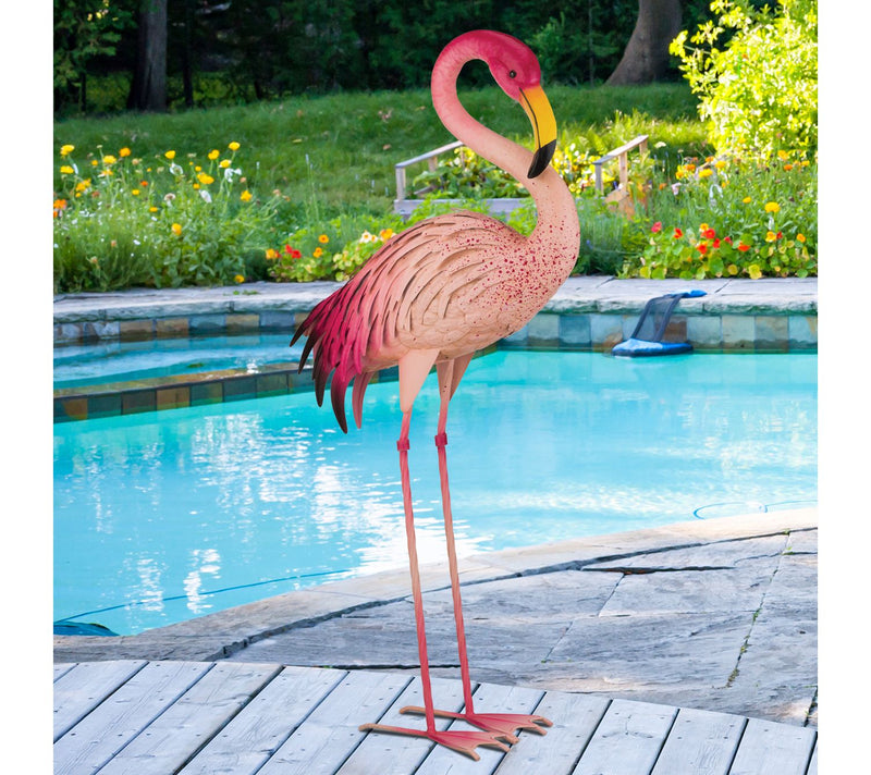 Regal Art & Gift Speckle Flamingo Decor - Down — View 2