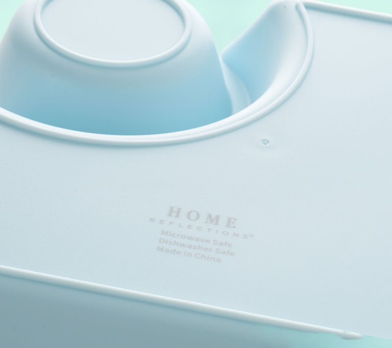 Home Reflections S/6 Appetizer Plates w/ Built -in Sauce Cup — View 3