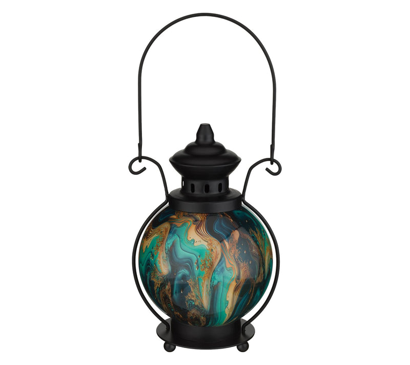 Regal Art & Gift Swirl LED Lantern - Green — View 2