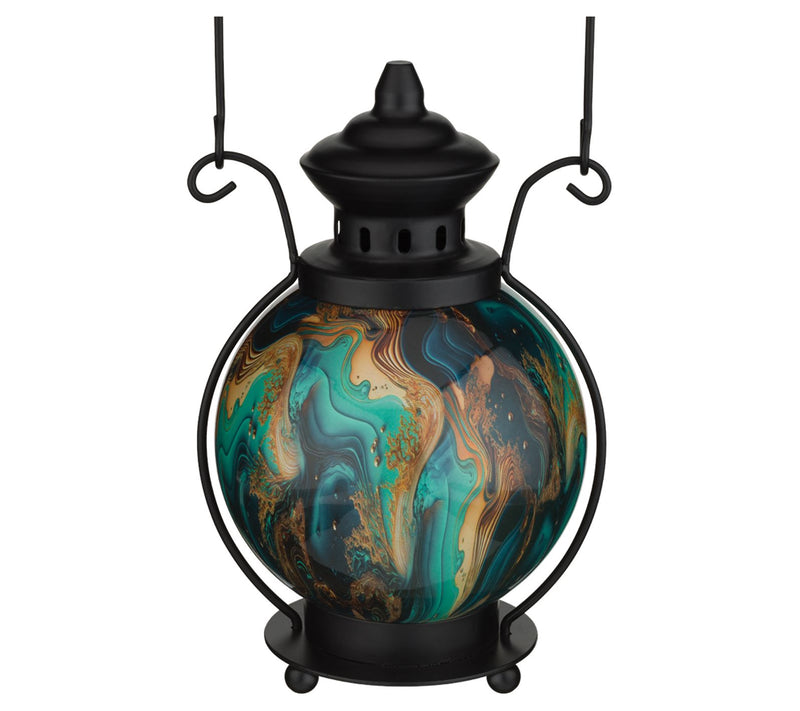 Regal Art & Gift Swirl LED Lantern - Green — View 5