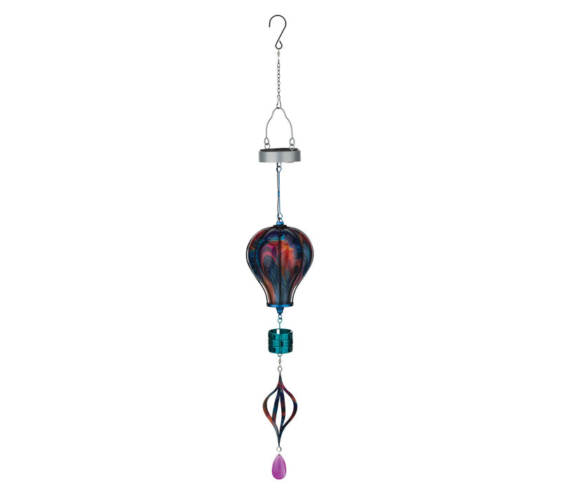 Regal Art & Gift Swirl Balloon Spinner Solar Lantern - Multi — View 2