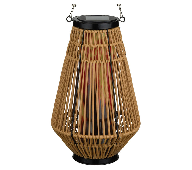 Regal Art & Gift Wicker Solar Lantern - Hexagon — Main view