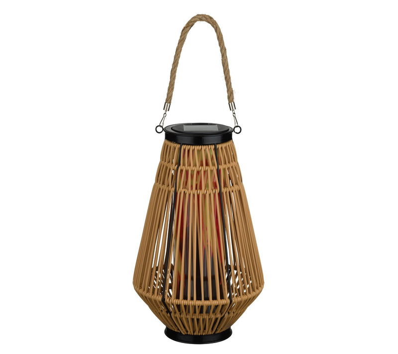 Regal Art & Gift Wicker Solar Lantern - Hexagon — View 2