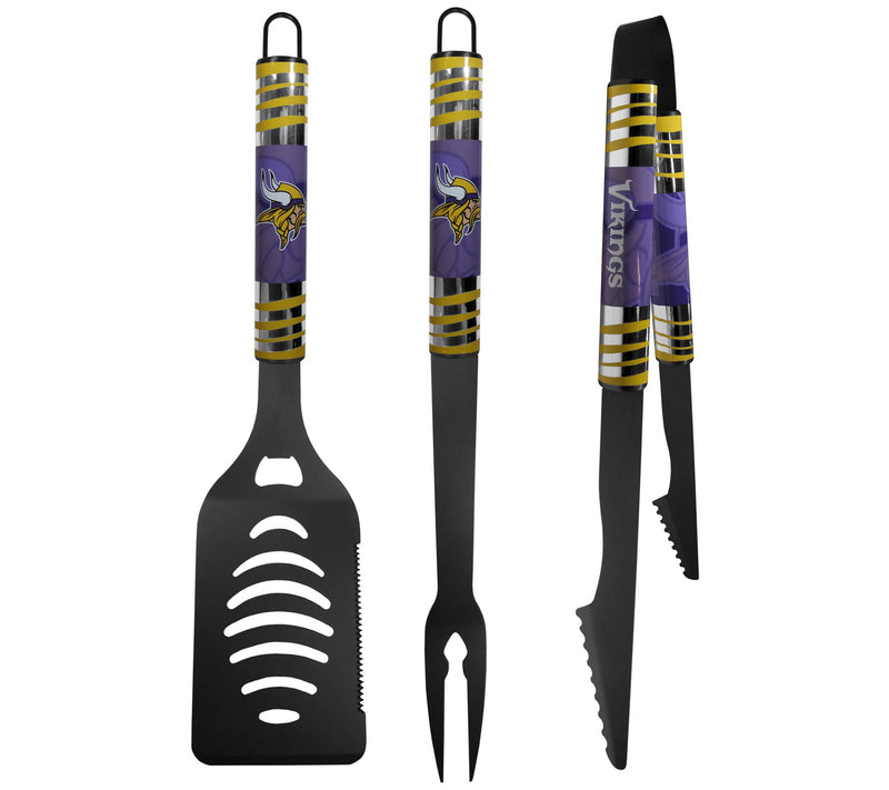 Siskiyou Sports NFL Color on Black BBQ Set - 3pc — View 11