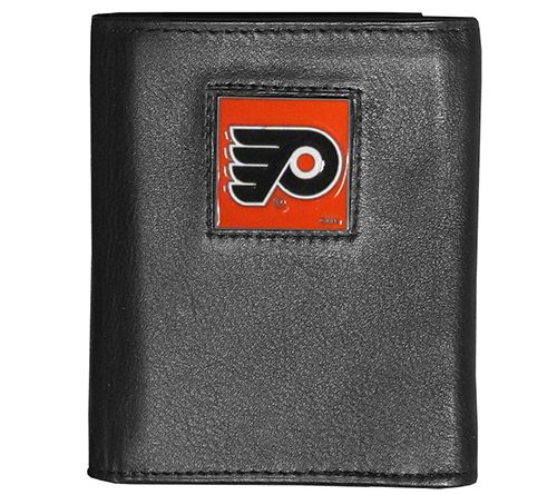 Siskiyou Sports NHL Deluxe Leather Tri-Fold Wallet — View 4
