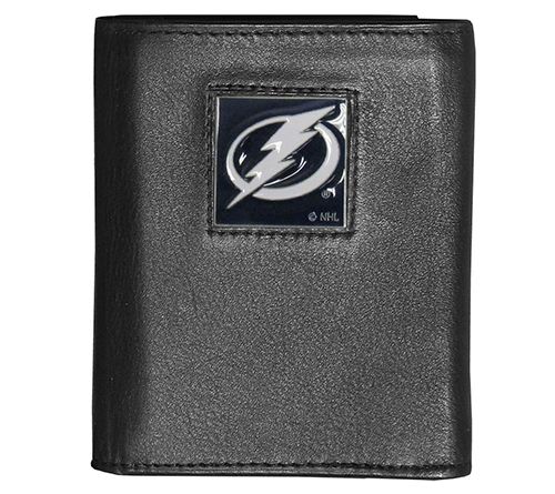 Siskiyou Sports NHL Deluxe Leather Tri-Fold Wallet — View 8