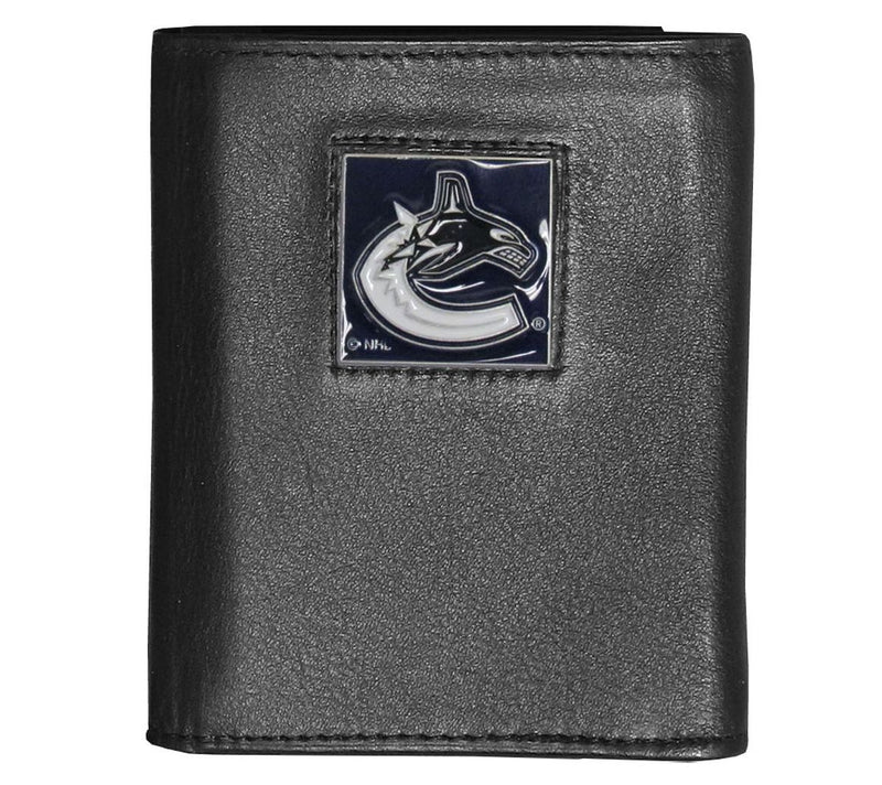 Siskiyou Sports NHL Deluxe Leather Tri-Fold Wallet — View 51