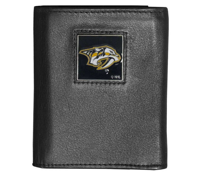 Siskiyou Sports NHL Deluxe Leather Tri-Fold Wallet — View 56