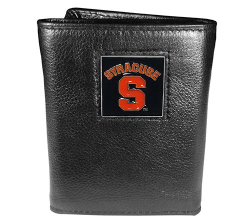 Siskiyou Sports College Deluxe Leather Tri-FoldWallet — View 10