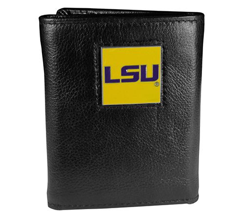 Siskiyou Sports College Deluxe Leather Tri-FoldWallet — View 18