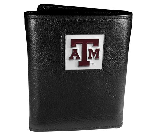 Siskiyou Sports College Deluxe Leather Tri-FoldWallet — View 25