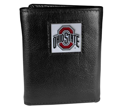Siskiyou Sports College Deluxe Leather Tri-FoldWallet — View 27