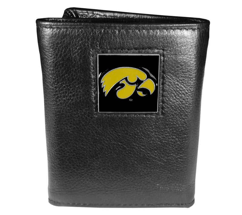 Siskiyou Sports College Deluxe Leather Tri-FoldWallet — View 80