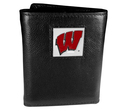 Siskiyou Sports College Deluxe Leather Tri-FoldWallet — View 34