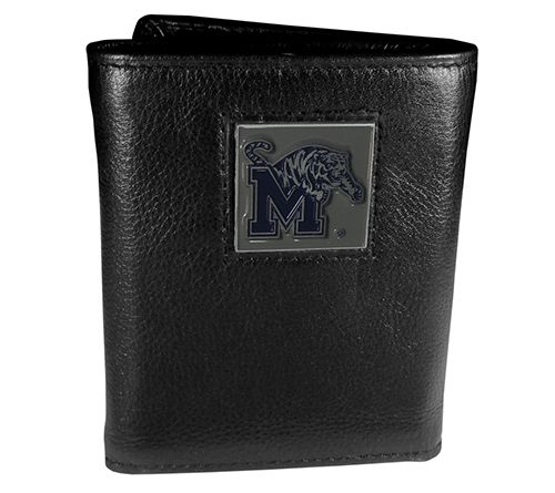 Siskiyou Sports College Deluxe Leather Tri-FoldWallet — View 40