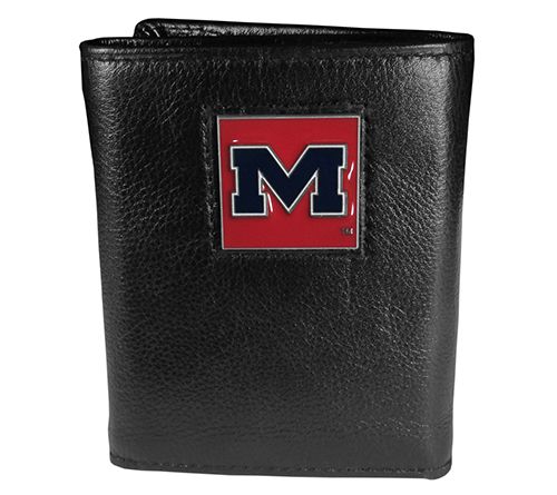 Siskiyou Sports College Deluxe Leather Tri-FoldWallet — View 47
