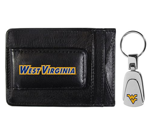 Siskiyou Sports College Leather Cash Cardholder& Steel Key — View 2