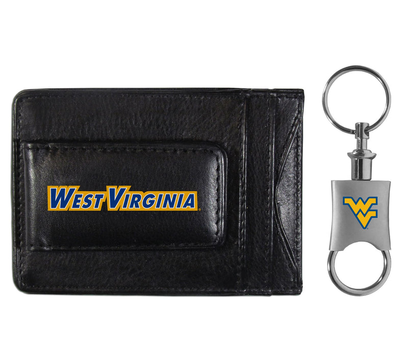 Siskiyou Sports College Leather Cash Cardholder& Valet Key — View 3