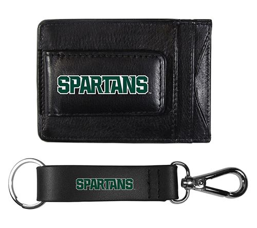 Siskiyou Sports College Leather Cash Cardholder& Strap Key — View 2